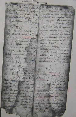 Abb.: Aufzeichnungen aus 1636